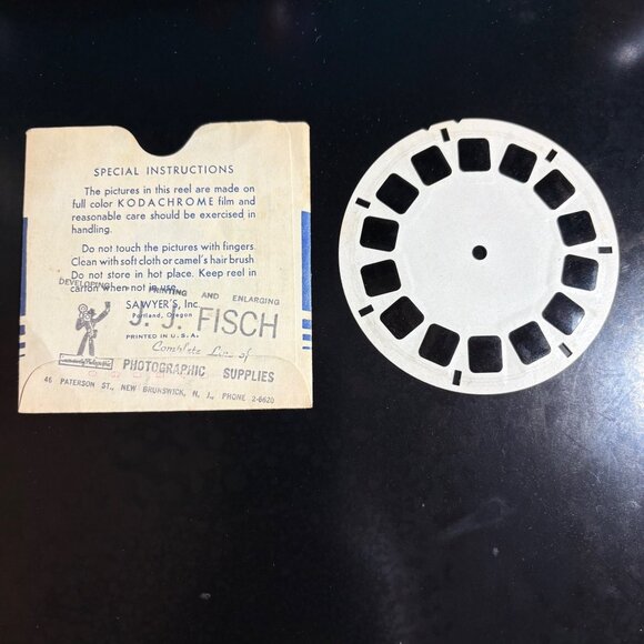 Vintage View-Master Reel 111 Redwood Highway California 3D Kodachrome Pictures - Picture 3 of 3